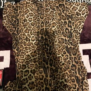 Cheetah Print Bathing Suit Cover